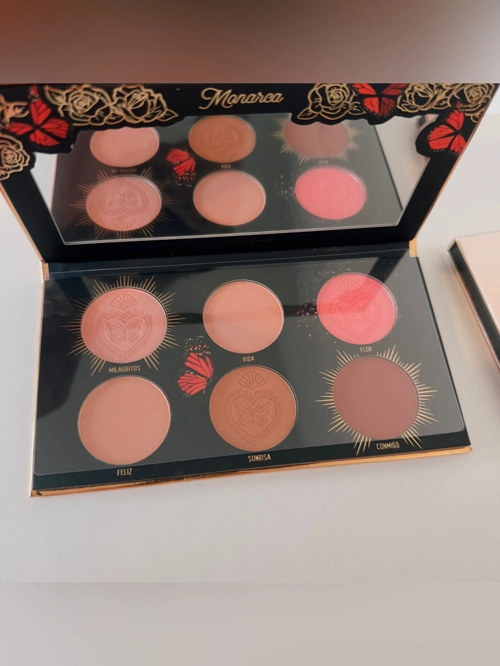 Melt Cosmetics Monarca Blush Palette - Peach, Pink, Tan & Brown Shades